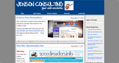 Desktop Screenshot of georgejenson.com
